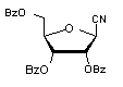 1-氰基-2,3,5-三苯甲酰氧基-β-D-呋喃核糖